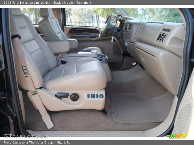  2003 Excursion Limited 4x4 Medium Parchment Interior