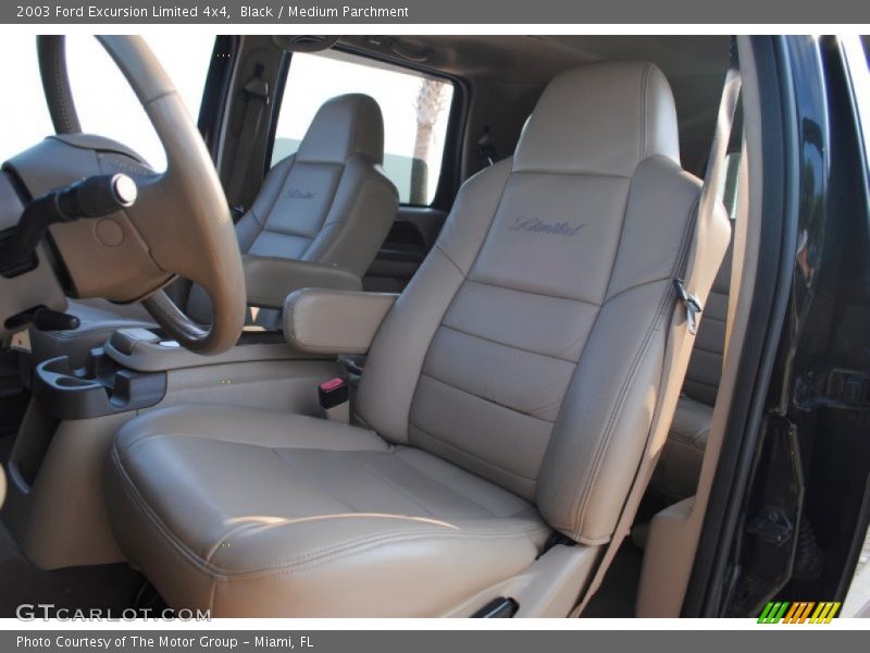 2003 Excursion Limited 4x4 Medium Parchment Interior