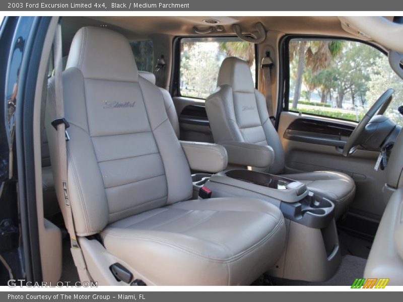  2003 Excursion Limited 4x4 Medium Parchment Interior