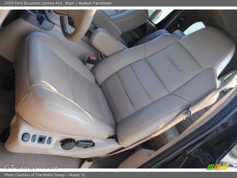 Black / Medium Parchment 2003 Ford Excursion Limited 4x4
