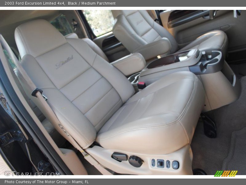  2003 Excursion Limited 4x4 Medium Parchment Interior