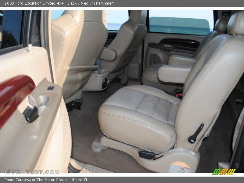 Black / Medium Parchment 2003 Ford Excursion Limited 4x4