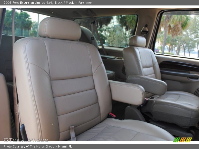 Black / Medium Parchment 2003 Ford Excursion Limited 4x4