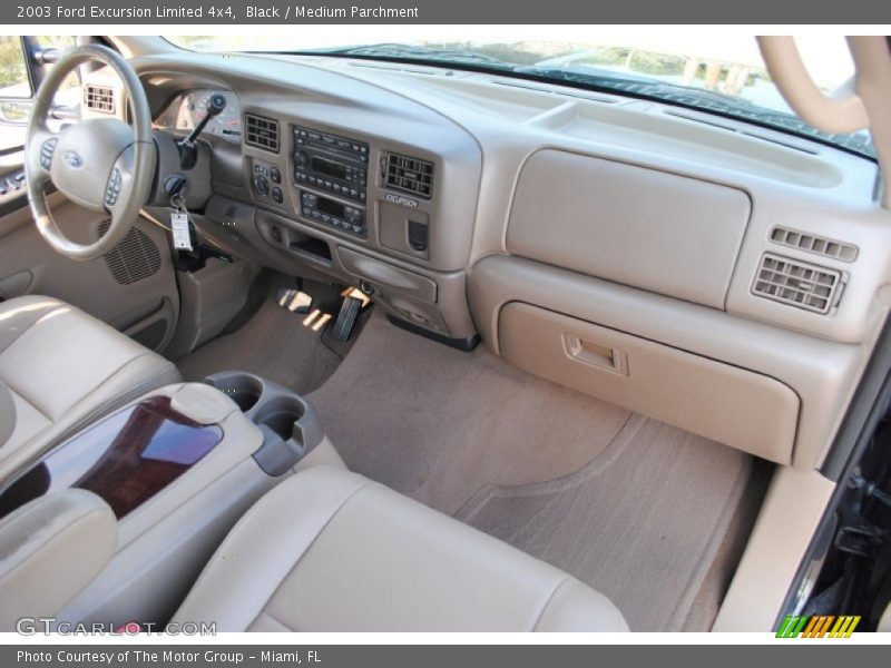  2003 Excursion Limited 4x4 Medium Parchment Interior