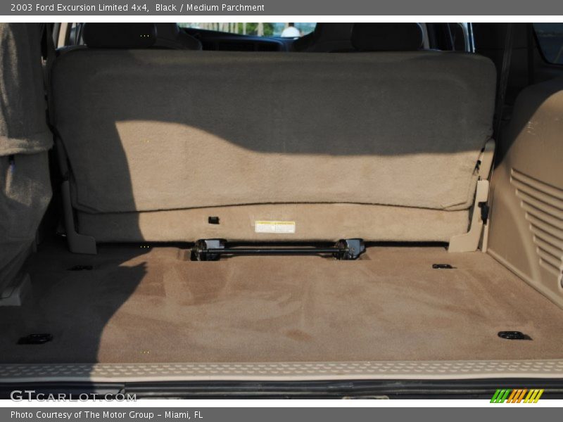 Black / Medium Parchment 2003 Ford Excursion Limited 4x4