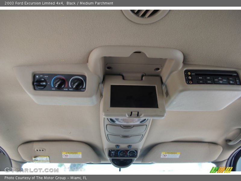 Black / Medium Parchment 2003 Ford Excursion Limited 4x4