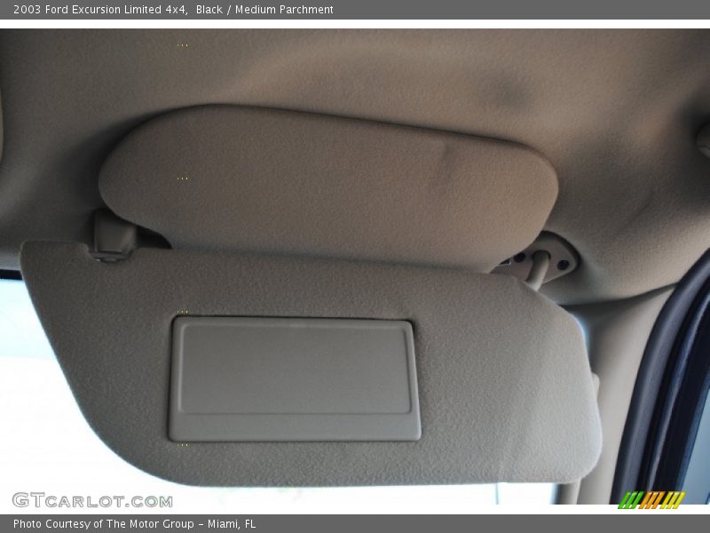 Black / Medium Parchment 2003 Ford Excursion Limited 4x4