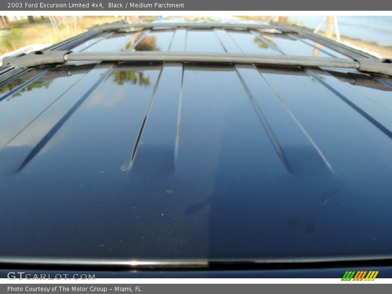 Black / Medium Parchment 2003 Ford Excursion Limited 4x4