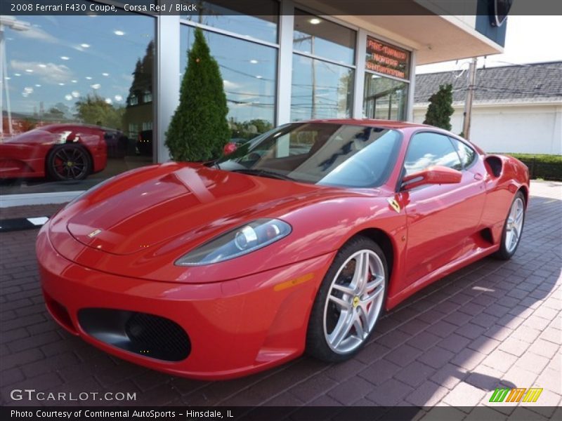 Front 3/4 View of 2008 F430 Coupe