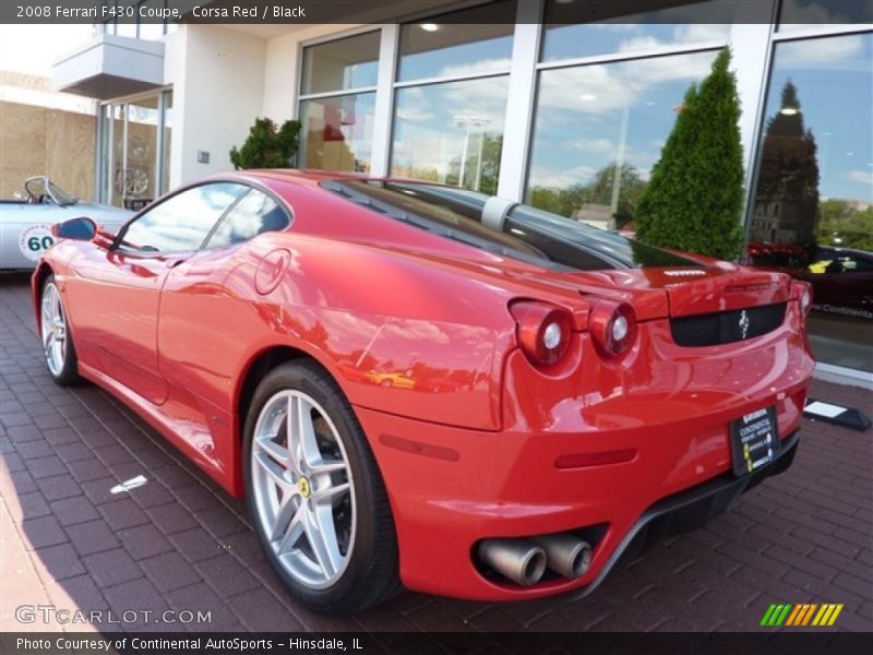 Corsa Red / Black 2008 Ferrari F430 Coupe
