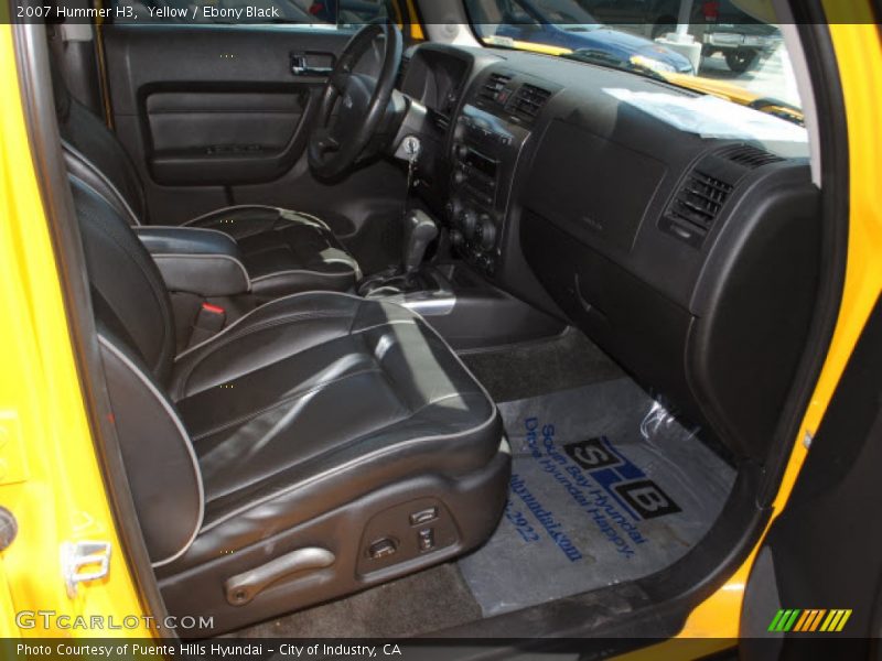  2007 H3  Ebony Black Interior