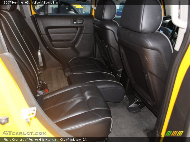  2007 H3  Ebony Black Interior