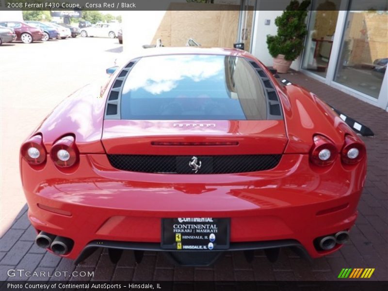 Corsa Red / Black 2008 Ferrari F430 Coupe