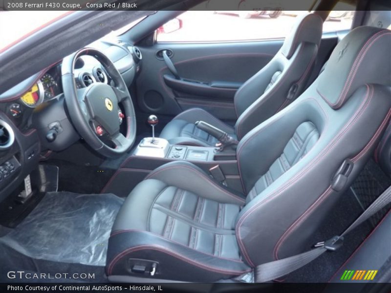  2008 F430 Coupe Black Interior
