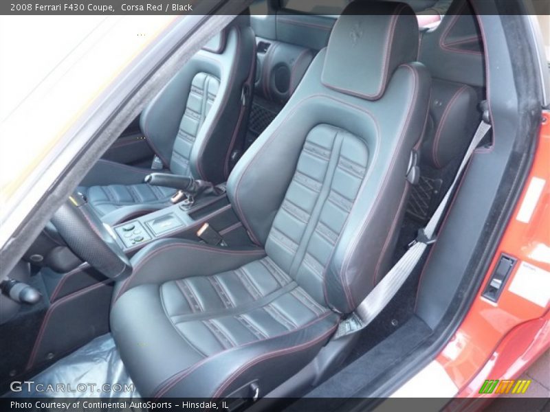  2008 F430 Coupe Black Interior