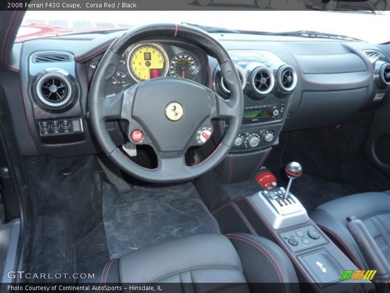 Black Interior - 2008 F430 Coupe 