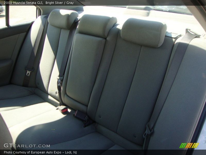 Bright Silver / Gray 2009 Hyundai Sonata GLS