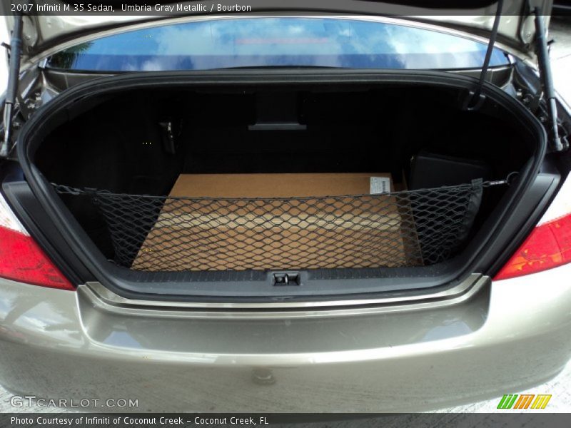 Umbria Gray Metallic / Bourbon 2007 Infiniti M 35 Sedan