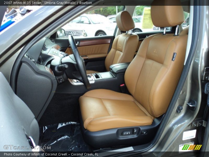  2007 M 35 Sedan Bourbon Interior
