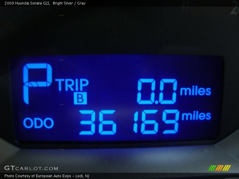 Bright Silver / Gray 2009 Hyundai Sonata GLS