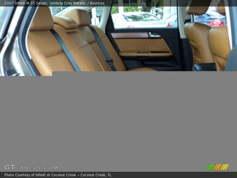 Umbria Gray Metallic / Bourbon 2007 Infiniti M 35 Sedan