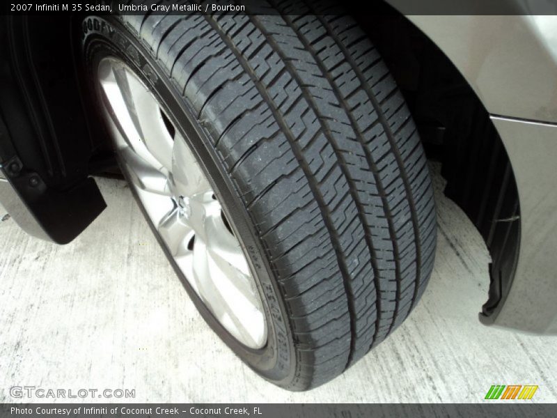 Umbria Gray Metallic / Bourbon 2007 Infiniti M 35 Sedan