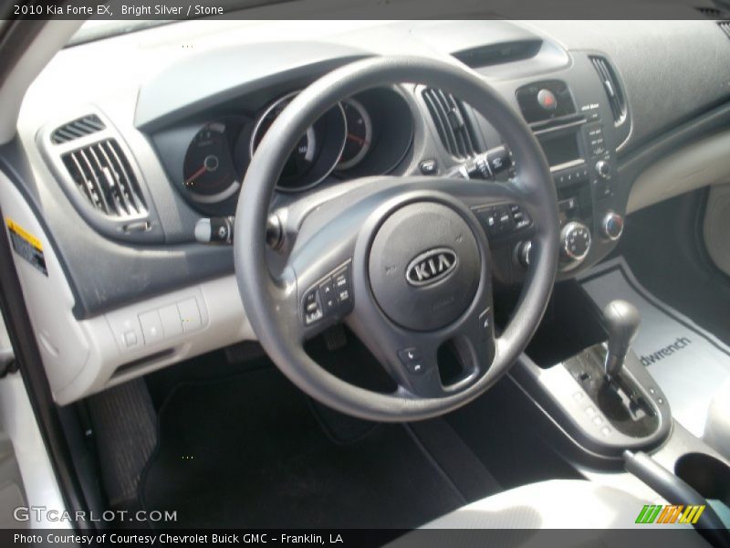 Bright Silver / Stone 2010 Kia Forte EX