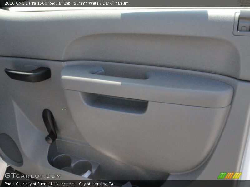 Summit White / Dark Titanium 2010 GMC Sierra 1500 Regular Cab