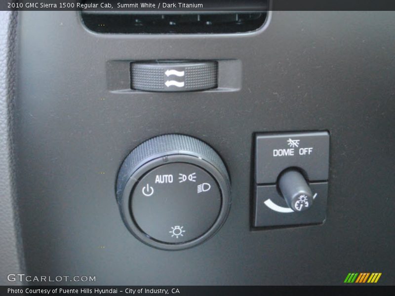 Summit White / Dark Titanium 2010 GMC Sierra 1500 Regular Cab