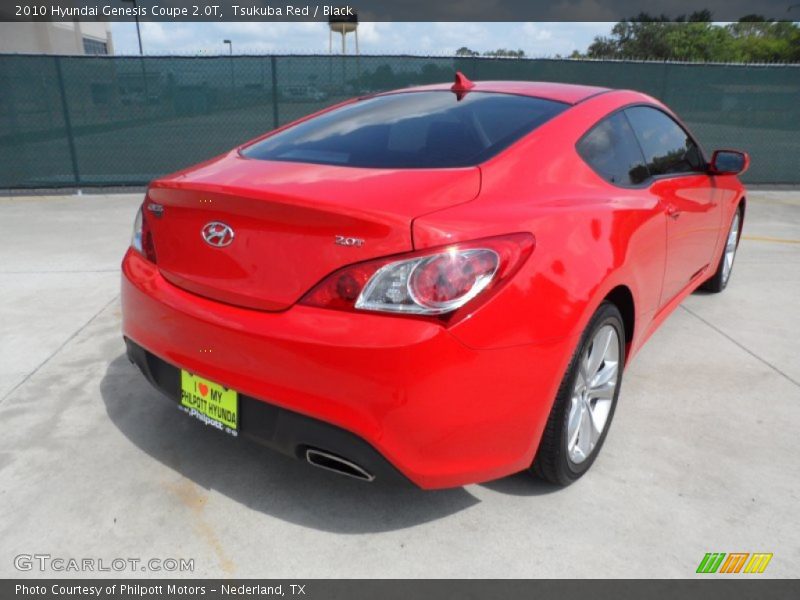 Tsukuba Red / Black 2010 Hyundai Genesis Coupe 2.0T