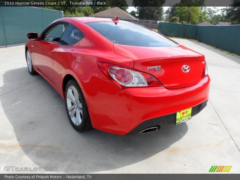 Tsukuba Red / Black 2010 Hyundai Genesis Coupe 2.0T