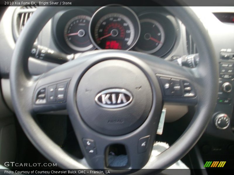 Bright Silver / Stone 2010 Kia Forte EX