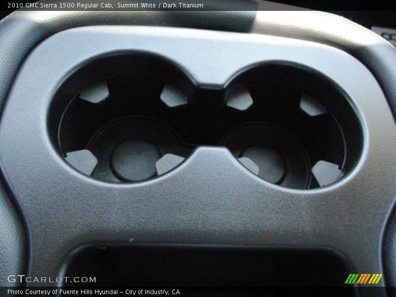 Summit White / Dark Titanium 2010 GMC Sierra 1500 Regular Cab