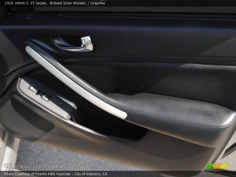 Brilliant Silver Metallic / Graphite 2005 Infiniti G 35 Sedan