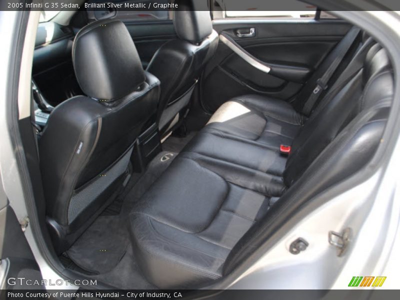 Brilliant Silver Metallic / Graphite 2005 Infiniti G 35 Sedan