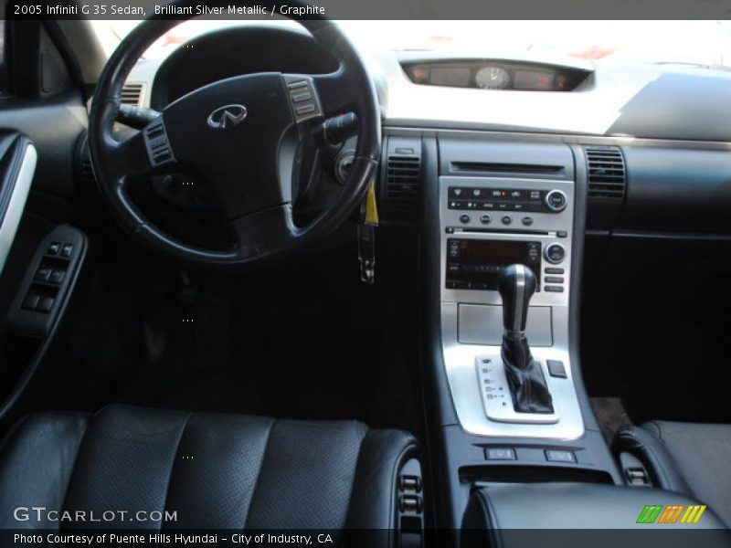 Brilliant Silver Metallic / Graphite 2005 Infiniti G 35 Sedan