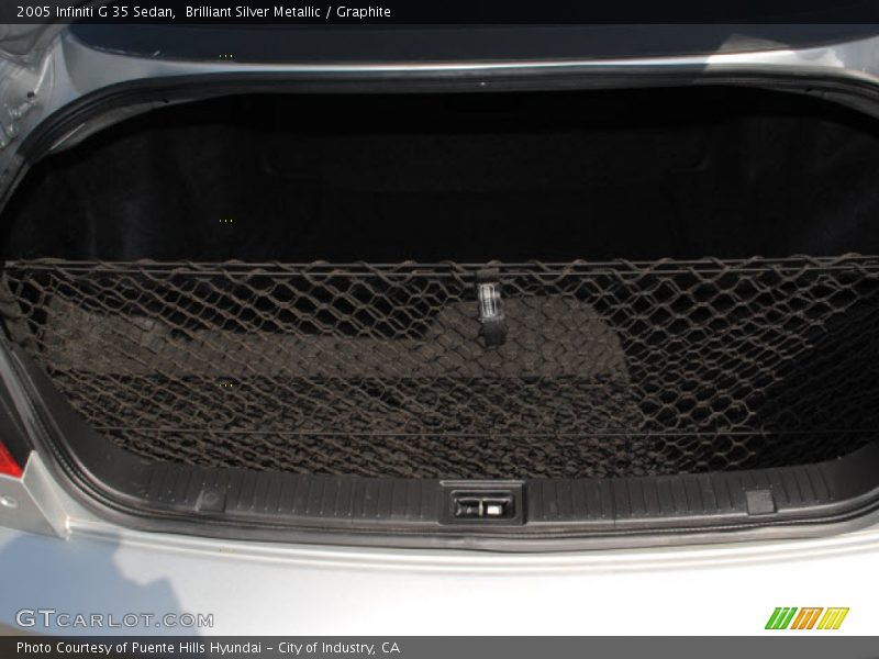 Brilliant Silver Metallic / Graphite 2005 Infiniti G 35 Sedan