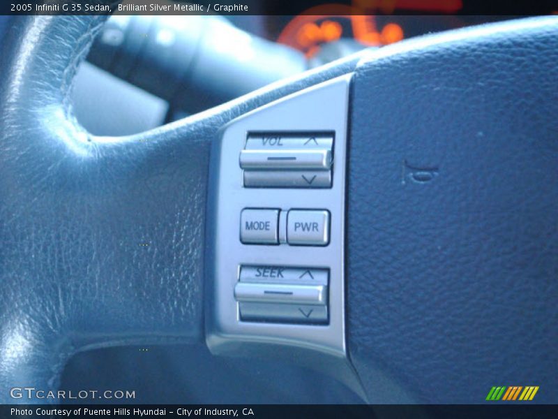 Brilliant Silver Metallic / Graphite 2005 Infiniti G 35 Sedan
