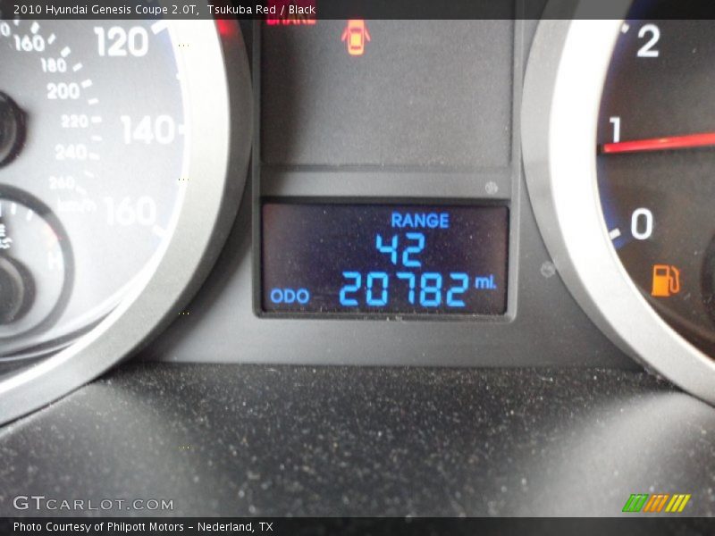 Tsukuba Red / Black 2010 Hyundai Genesis Coupe 2.0T