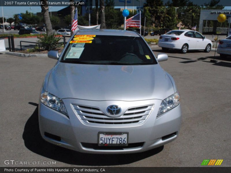 Titanium Metallic / Ash 2007 Toyota Camry LE