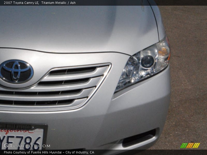 Titanium Metallic / Ash 2007 Toyota Camry LE