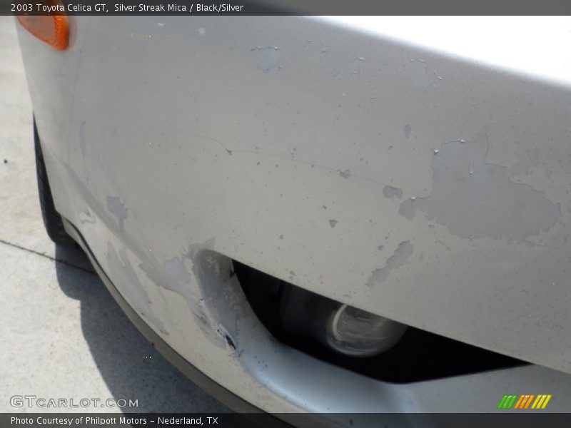 Silver Streak Mica / Black/Silver 2003 Toyota Celica GT