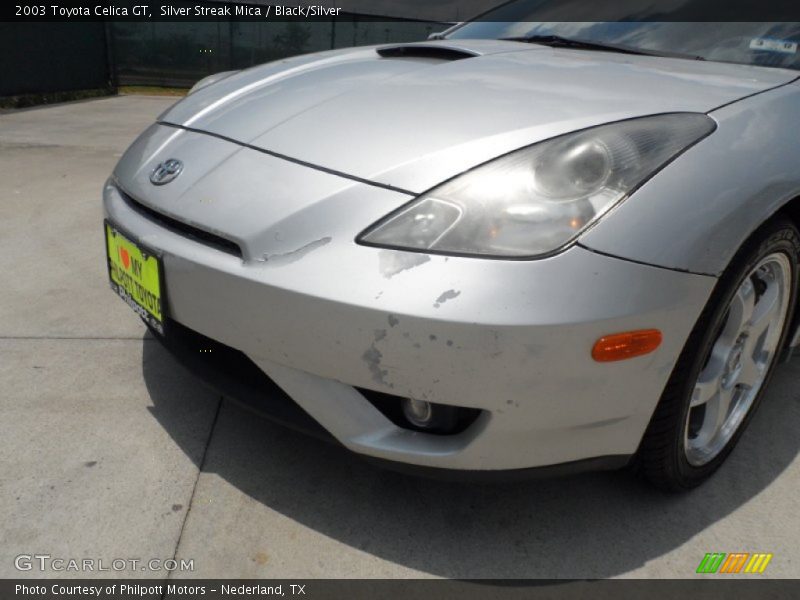 Silver Streak Mica / Black/Silver 2003 Toyota Celica GT