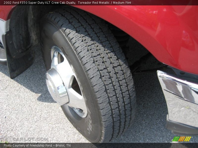 Toreador Red Metallic / Medium Flint 2002 Ford F350 Super Duty XLT Crew Cab Dually