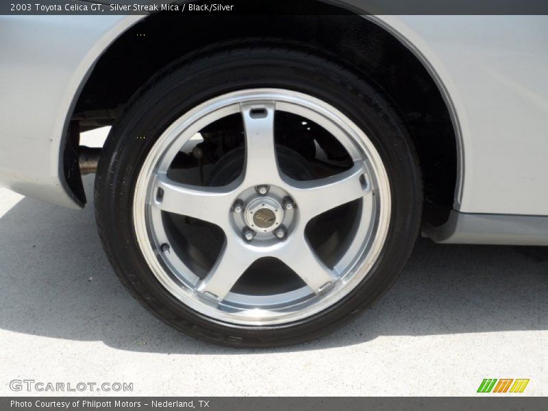 Custom Wheels of 2003 Celica GT
