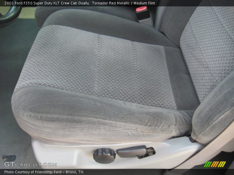 Toreador Red Metallic / Medium Flint 2002 Ford F350 Super Duty XLT Crew Cab Dually