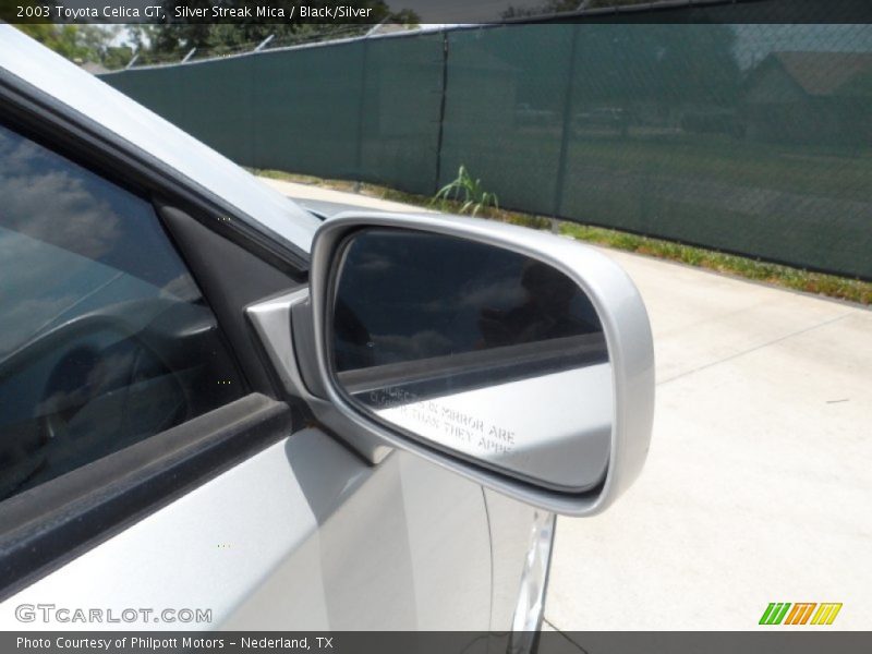 Silver Streak Mica / Black/Silver 2003 Toyota Celica GT