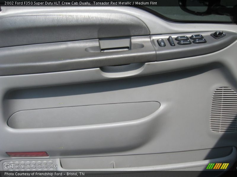 Toreador Red Metallic / Medium Flint 2002 Ford F350 Super Duty XLT Crew Cab Dually