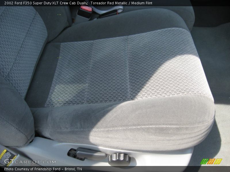 Toreador Red Metallic / Medium Flint 2002 Ford F350 Super Duty XLT Crew Cab Dually