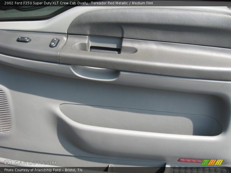Toreador Red Metallic / Medium Flint 2002 Ford F350 Super Duty XLT Crew Cab Dually